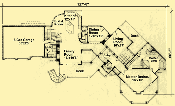 Main Level Floor Plans For Magnificent Mountain Living