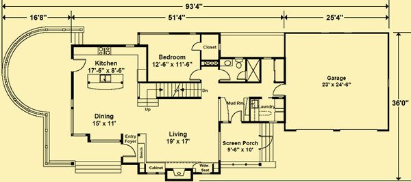 Main Level Floor Plans For Maple Forest 3