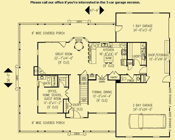 Main Level Floor Plans For Outdoor Living