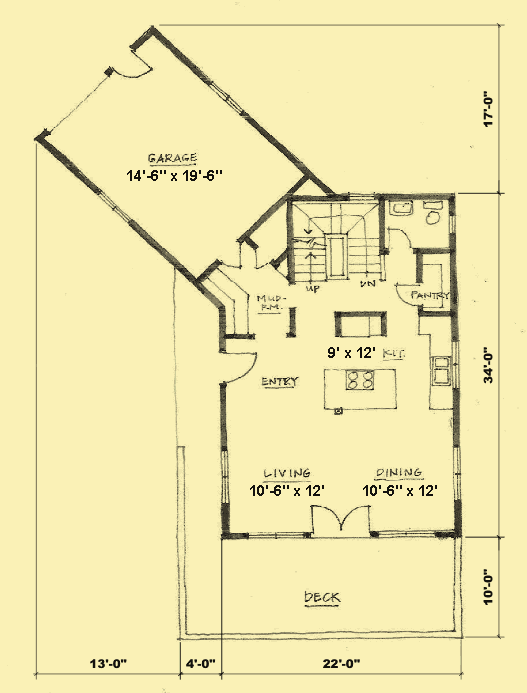 Main Level Floor Plans For Rocky Mountain