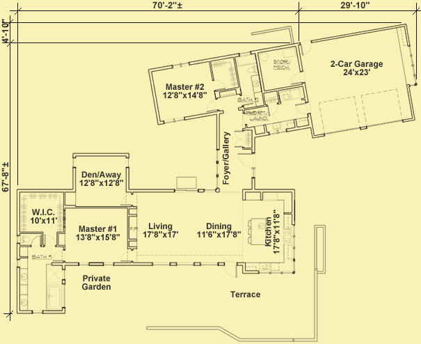 Main Level Floor Plans For Shevlin