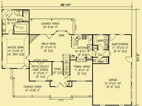 Main Level Floor Plans For Southern Charm