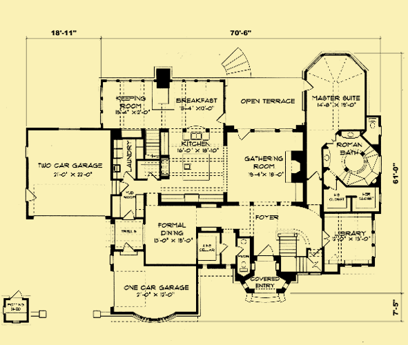 tudor homes floor plans