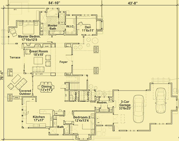 Main Level Floor Plans For Urban Lodge