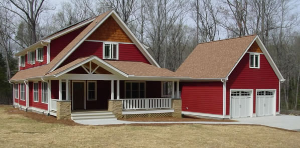 Craftsman Plans For A Simple Passive Solar 4 Bedroom Home