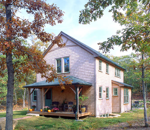 Cottage Plans For A Small Cape Cod Style Vacation Home