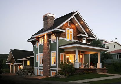 Narrow Lot Craftsman House Plans