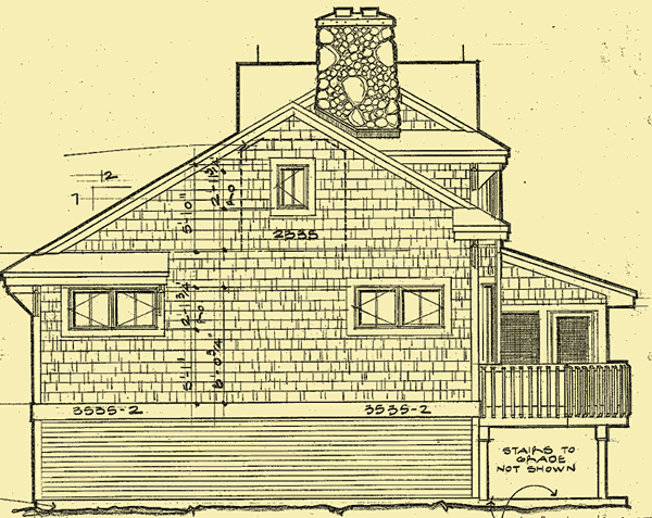 Rear Elevation For Andy's Point