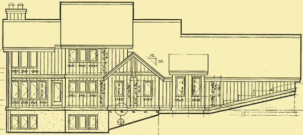 Rear Elevation For Dune's Light