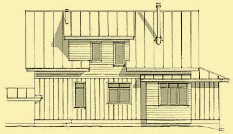 Rear Elevation For Fernwood