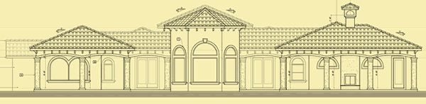 Rear Elevation For Florida Sunshine