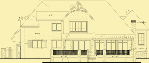 Rear Elevation For French Alps 2