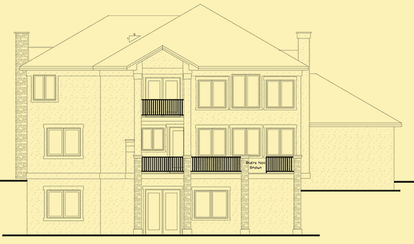 Rear Elevation For Grassy Knoll