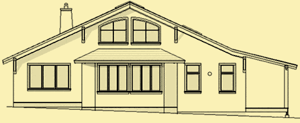 Rear Elevation For Monashee