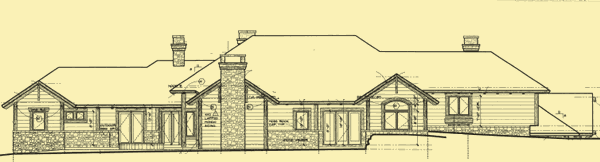 Rear Elevation For Mountain Magic