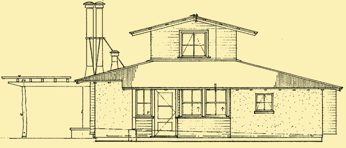 Rear Elevation For Natural Habitat