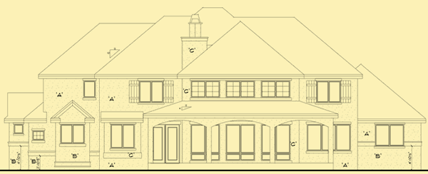 Rear Elevation For Open Views