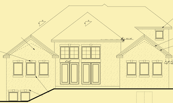 Rear Elevation For Parkside