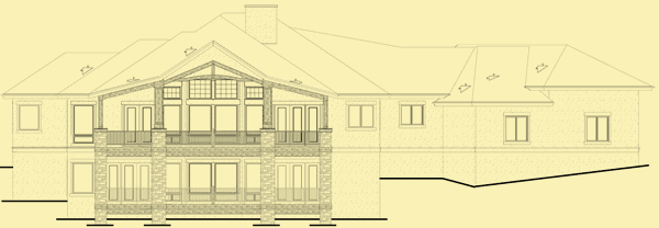 Rear Elevation For Rocky Mountain High