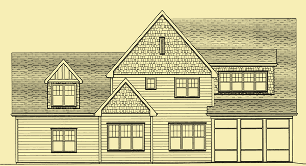 Rear Elevation For Seaside