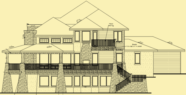 Rear Elevation For Summit Views 2