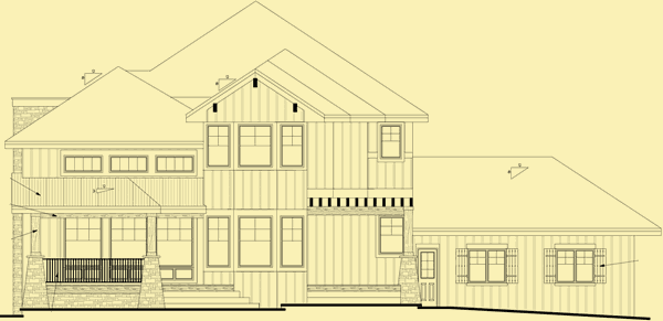 Rear Elevation For Summit Views 3