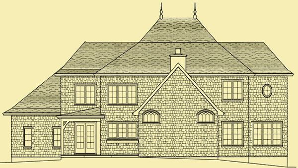Rear Elevation For Timeless Classic