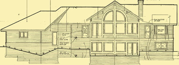 Rear Elevation For Woody's Creek