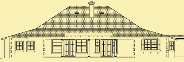 Side 1 Elevation For Classic French Country Style