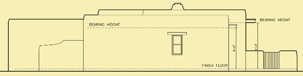 Side 1 Elevation For Garden House