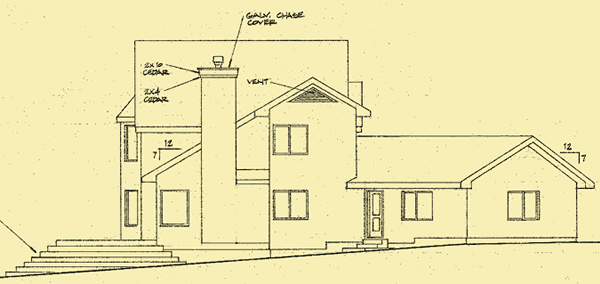 Side 1 Elevation For Lakeside Overlook