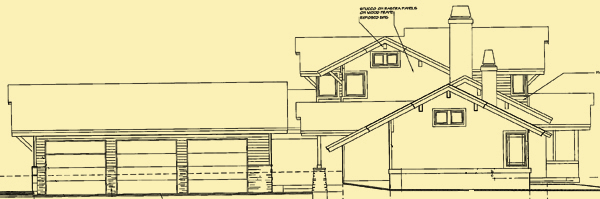 Side 1 Elevation For Lakeview Court