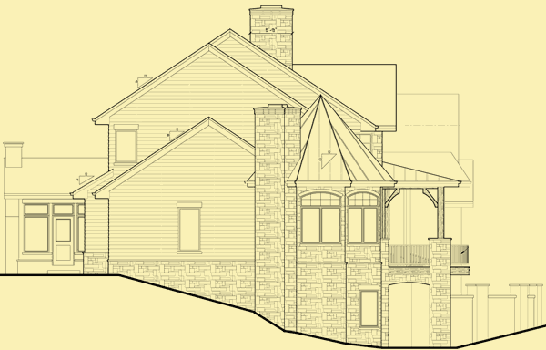 Side 1 Elevation For Magical Mix of Materials