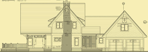 Side 1 Elevation For Maple Forest 3