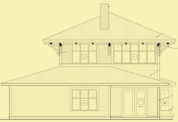 Side 1 Elevation For Orchard House