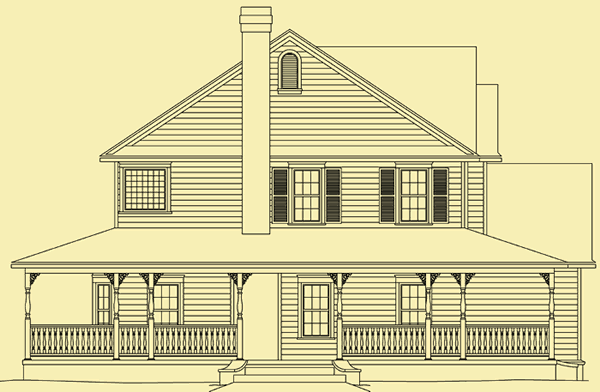 Side 1 Elevation For Outdoor Living