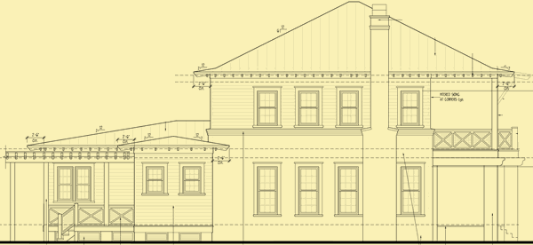 Side 1 Elevation For Porches Up & Down