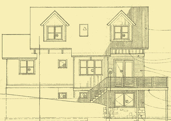 Side 1 Elevation For Quaint Escape