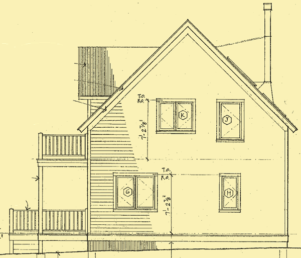 Side 1 Elevation For Quiet Haven