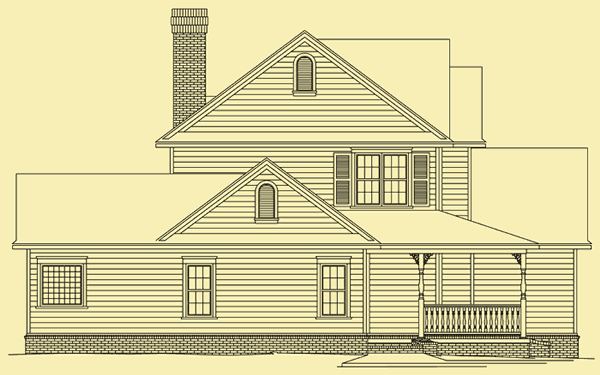 Side 1 Elevation For Southern Charm