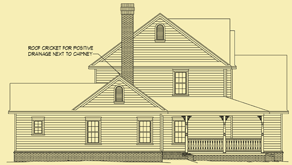 Side 1 Elevation For Southern Exposure