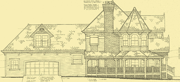 Side 1 Elevation For Spellman Victorian