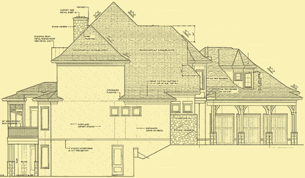 Side 1 Elevation For Terrace Views