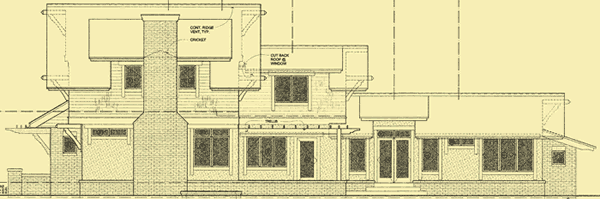 Side 1 Elevation For Urban Bungalow