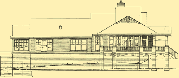 Side 1 Elevation For Verandah