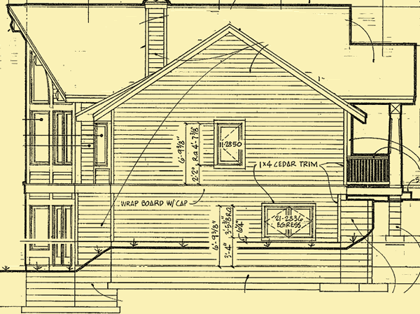 Side 1 Elevation For Woody's Creek