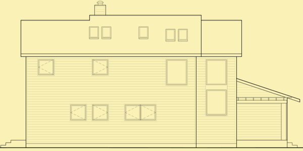 Side 2 Elevation For Carolina House