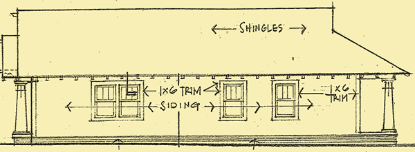 Side 2 Elevation For City Bungalow 2