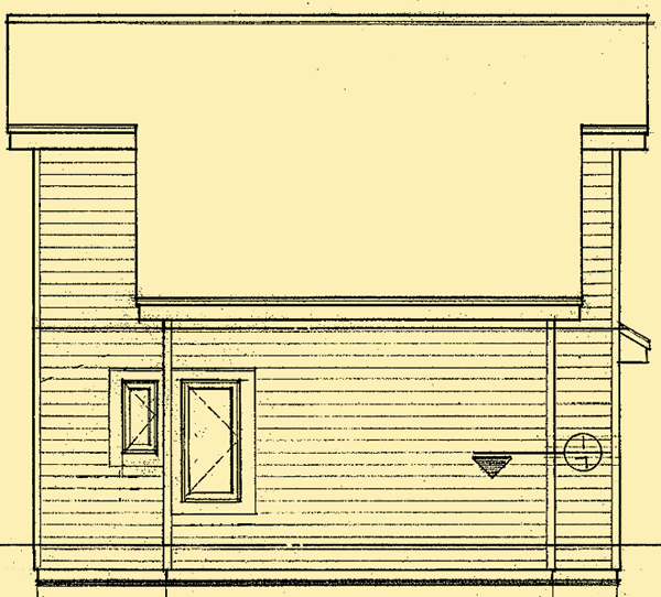 Side 2 Elevation For Country Retreat