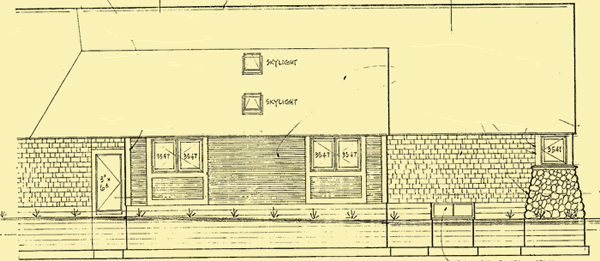 Side 2 Elevation For Cozy Cottage